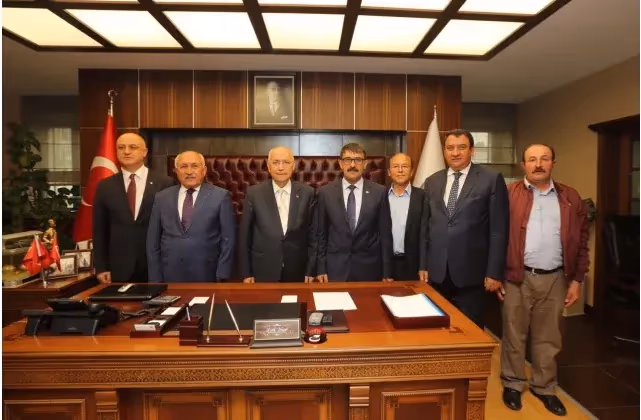 Üye Belediye Başkanlarımızdan Ziyaret.