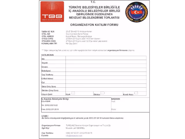 60. Olağan Meclis Toplantısı ve Mevzuat Bilgilendirme Semineri