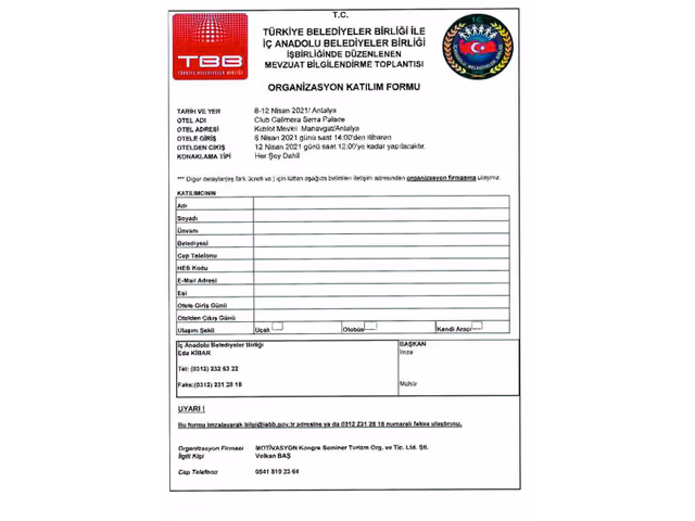 63. Olağan Meclis Toplantısı ve Mevzuat Bilgilendirme Semineri