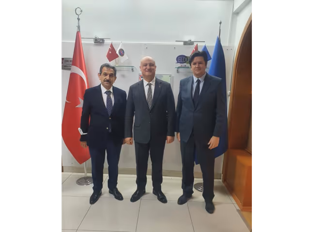 Türkiye Belediyeler Birliği Genel Sekreteri ve Genel Sekreter Yardımcısı Birliğimizi ziyaret etti.